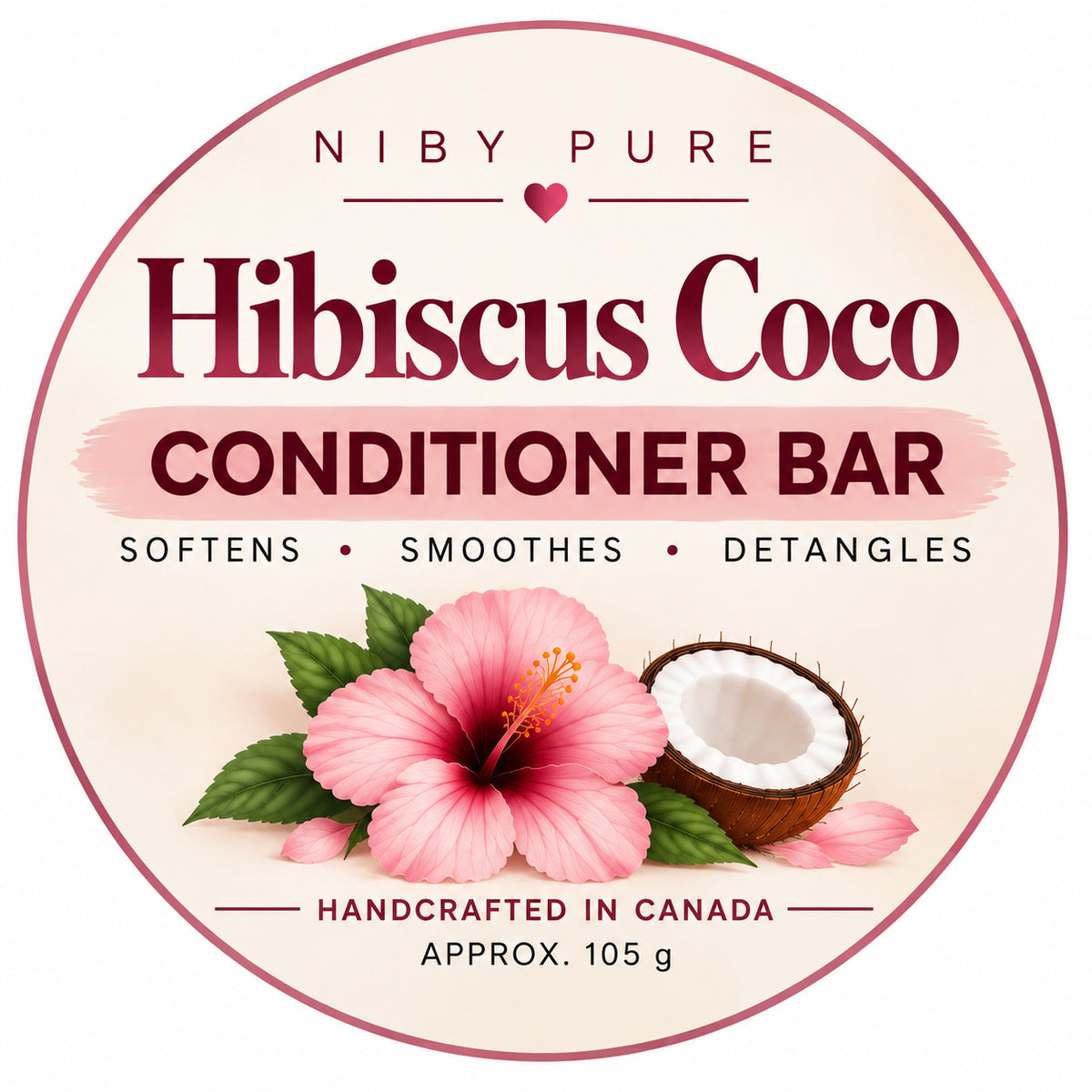 Conditioner Bar - Hibiscus Coco