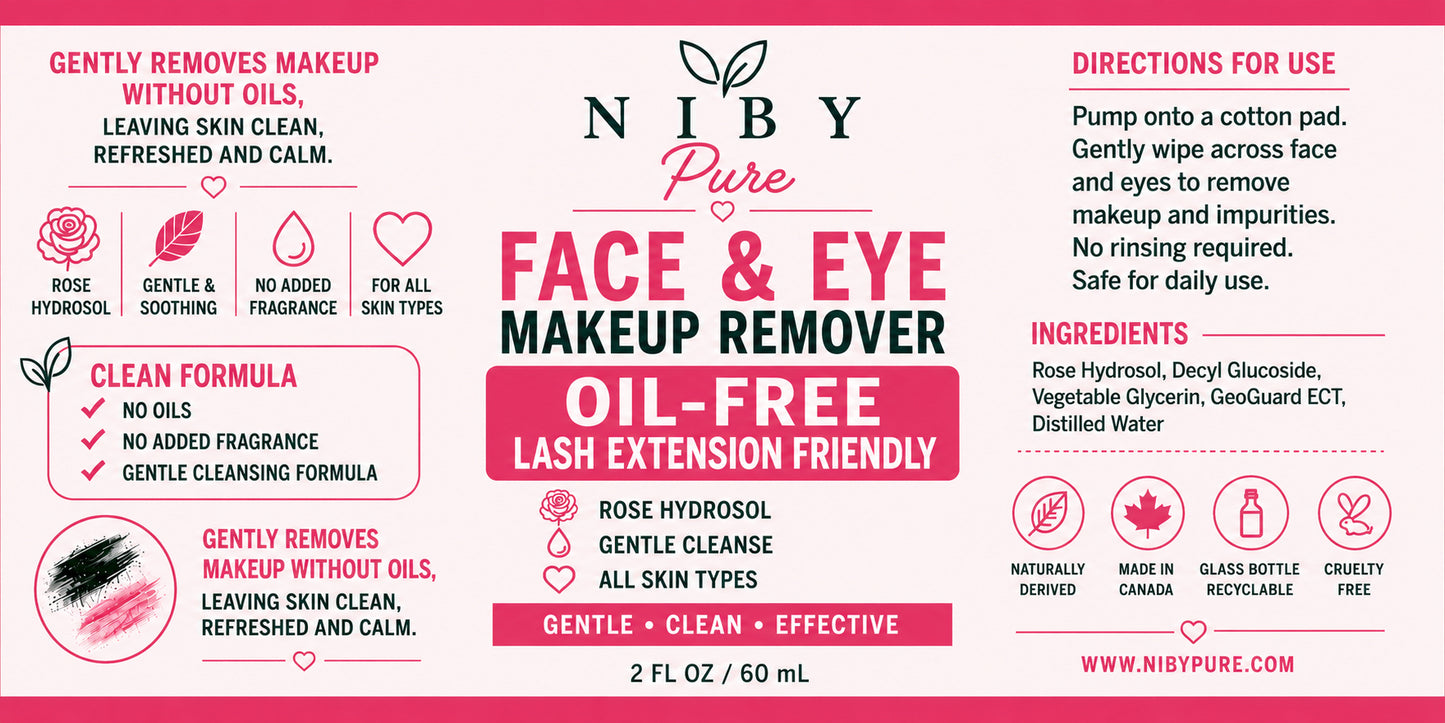 Face & Eye Makeup Remover