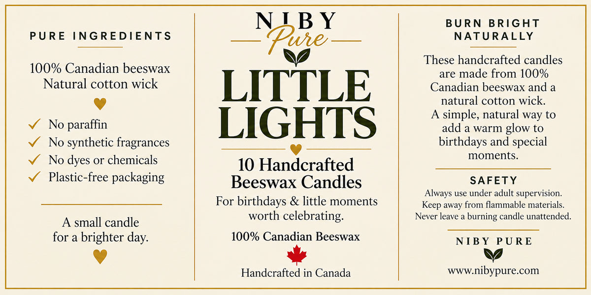 Little Lights - Beeswax Candles