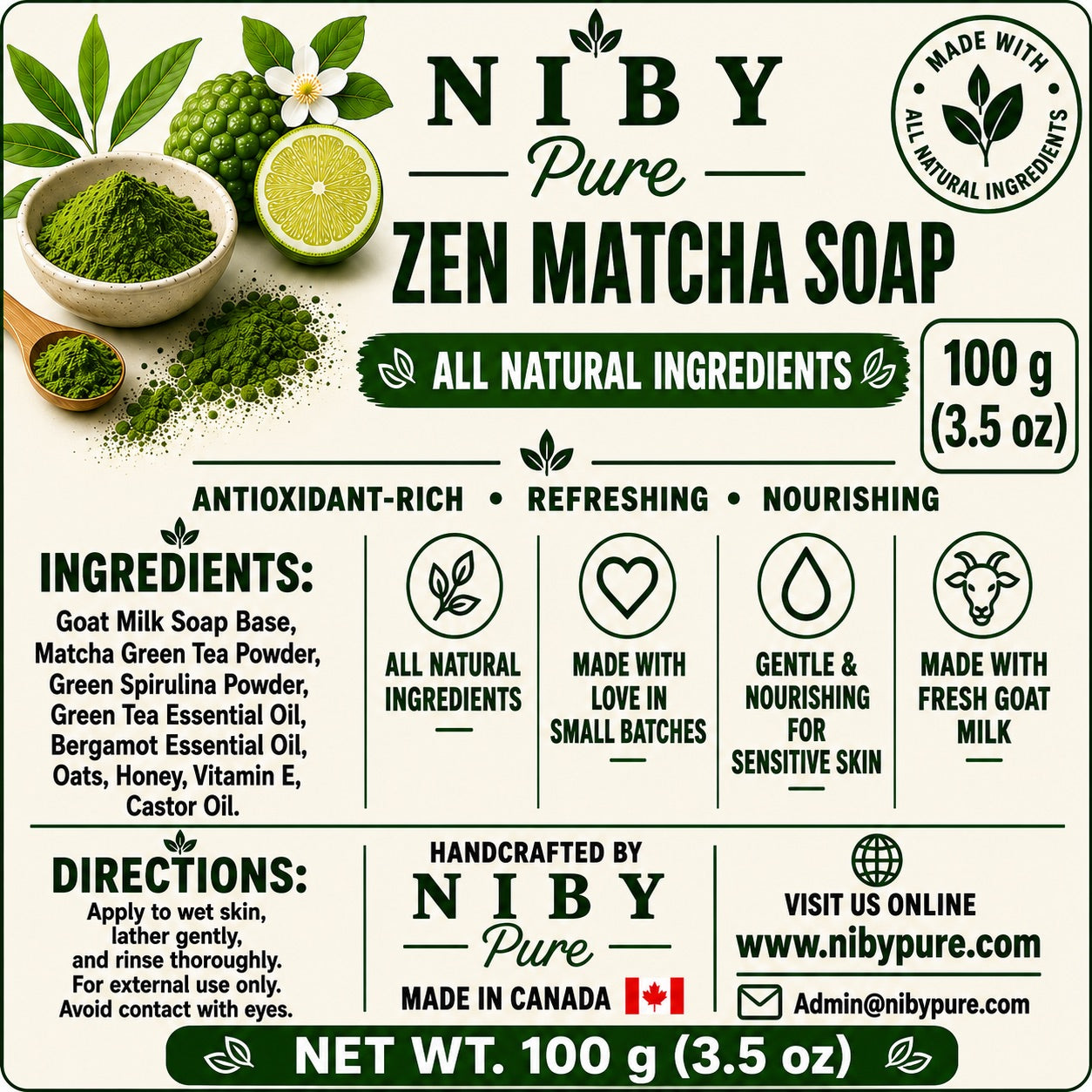 Zen Matcha Soap
