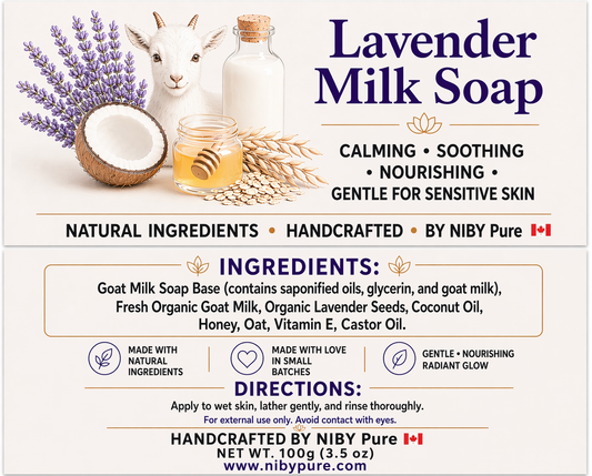 Lavender Milk Soap Bar