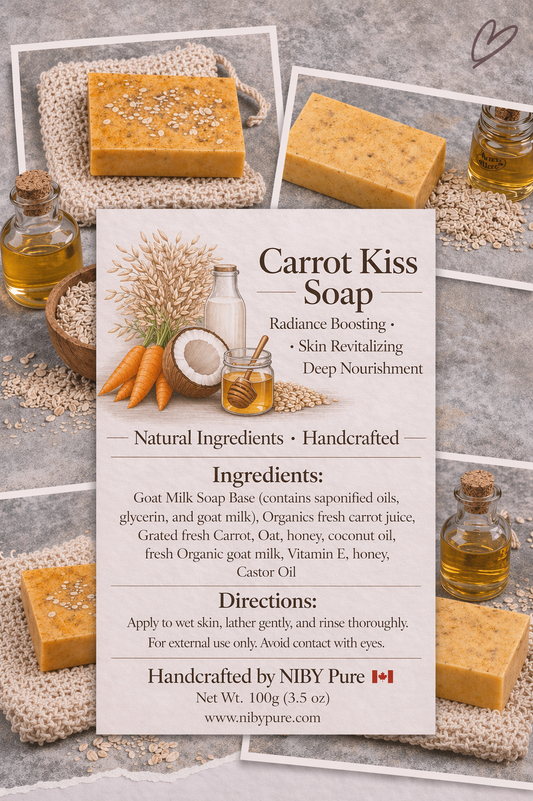 Carrot Kiss Soap