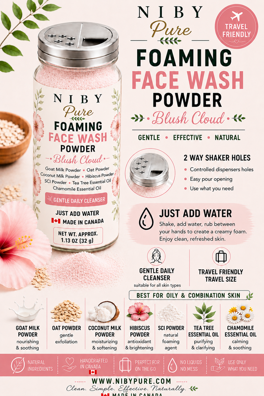 Foaming Face Wash Powder - Blush Cloud