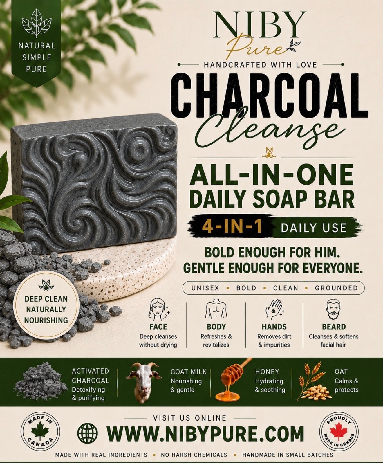 Charcoal Cleanse Soap