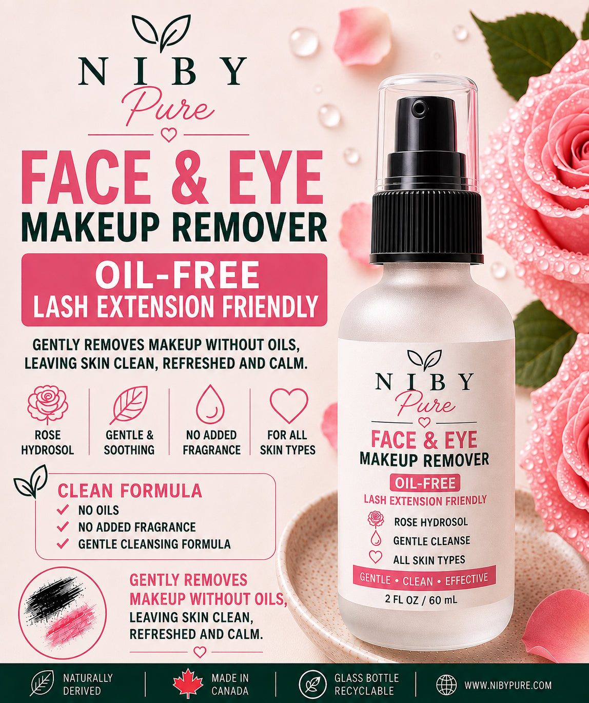 Face & Eye Makeup Remover