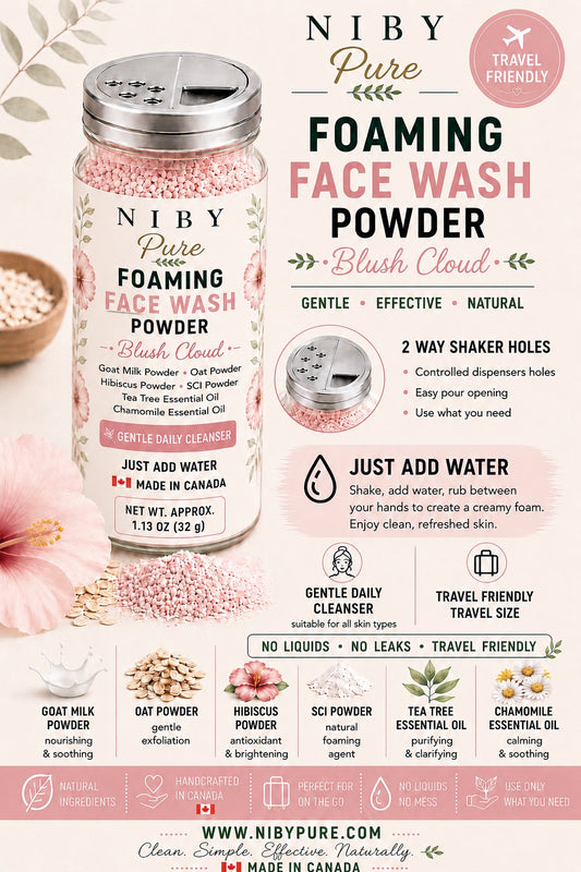 Foaming Face Wash Powder - Blush Cloud
