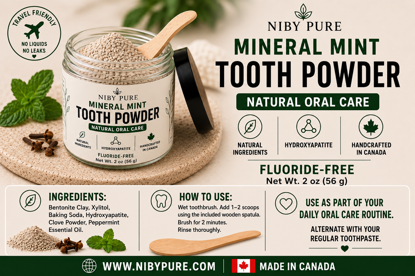 Mineral Mint - Tooth Powder