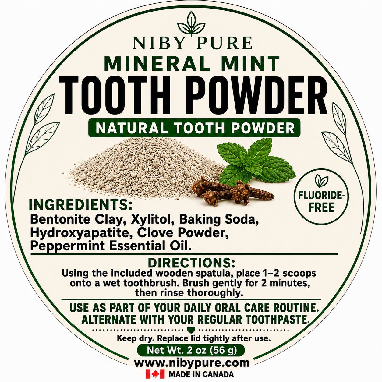 Mineral Mint - Tooth Powder
