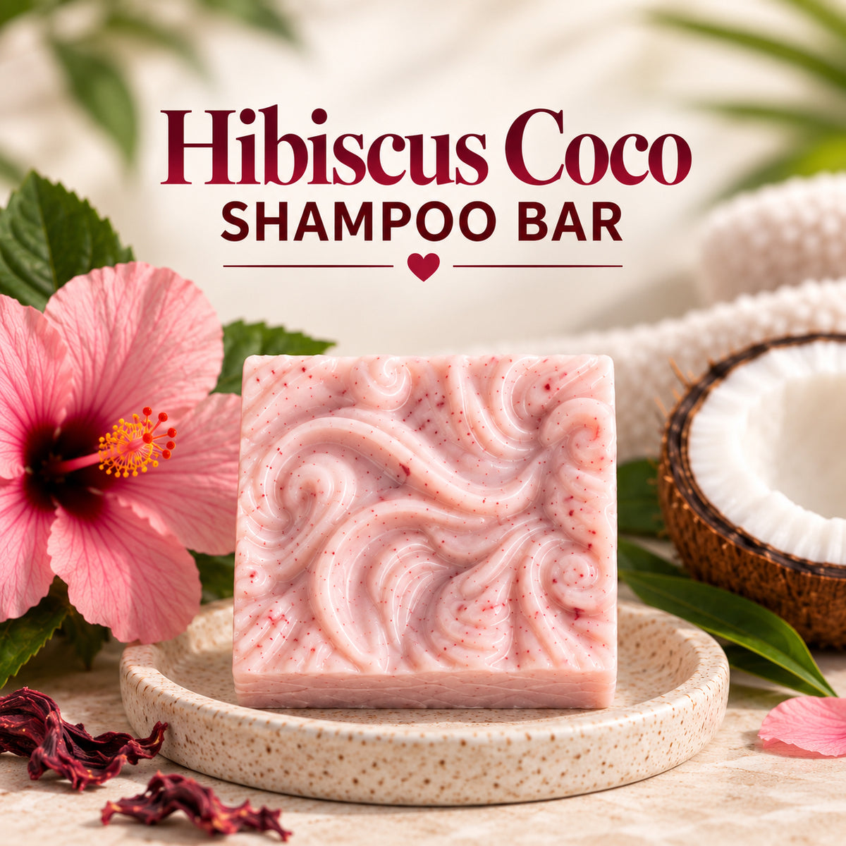 Shampoo Bar - Hibiscus Coco