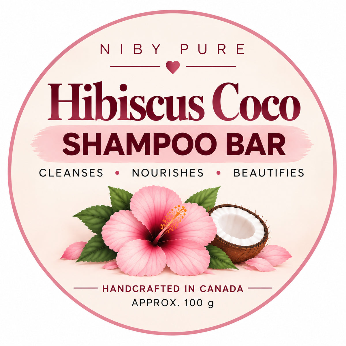 Shampoo Bar - Hibiscus Coco